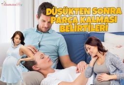 Düşükten Sonra Parça Kalma Belirtileri